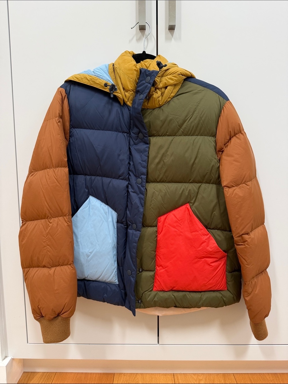 The Great - The Down Polar Puffer. -- Appalachian Colorblock -  Small